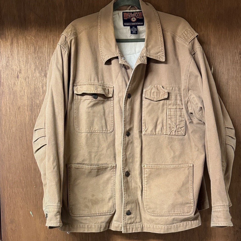 Duluth Trading Co Men's Brown Utility Jacket